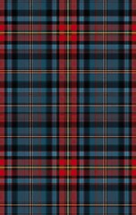 Obraz premium Tartan Pattern Design, Textile Art, Digital Creation, Abstract Style, Colorful Background, High-Resolution Viewpoint