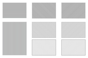 Minimalist Hatch Pattern Set Seamless Geometric Line Textures.