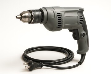 Corded Electric Drill &mdash; High-Power Professional Tool for Drilling, Construction, and DIY Projects