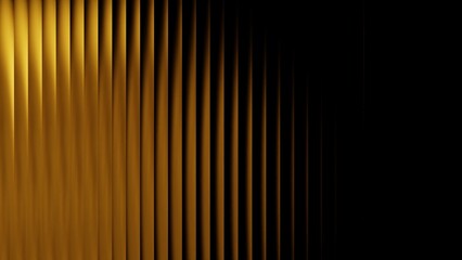 Fototapeta premium blurred gradient glowing color wave image of dark yellow on dark background for cover design