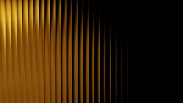 blurred gradient glowing color wave image of dark yellow on dark background for cover design
