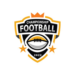 American Football, sports logo