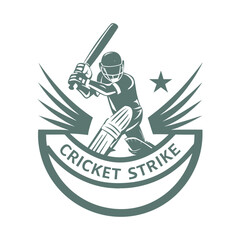 Cricket, sports logo
