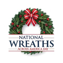 National Wreaths Across America Day, Wreath Laying Ceremony, Honor Veterans with Wreaths, Memorial Wreath Tribute, Remember Fallen Heroes