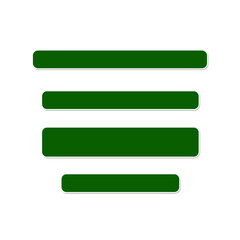 Obraz premium vector green buttons