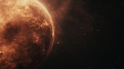 Prehistoric Earth in the era of asteroid bombardment from space and the emergence of life on the planet's surface