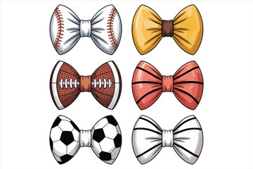 Funny Sports Concept Football and Helmet Covered in Sweet Dessert Glaze