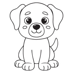cute Dog Vector