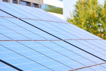 współczesna architektura- widok budynku, fasada © anix