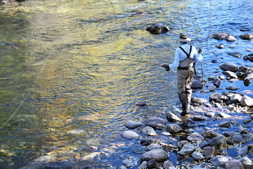 Unidentified Fly Fisherman