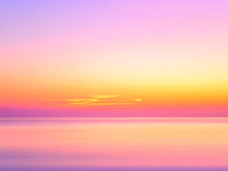 Fototapeta premium Soft Sunset Gradient Background in Warm Pastel Tones