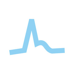 Abstract Pulse Line Icon