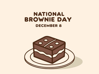 Celebrating National Brownie Day on December 8th with a Delicious Chocolate Treat cute
