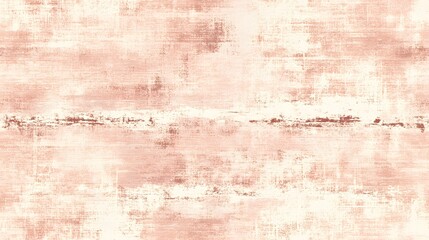 Obraz premium Distressed pale rose and cream surface features horizontal texture and grunge elements