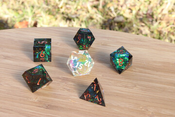 Black Marble Dice Change 01