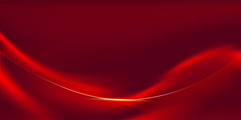 Abstract background design modern red and gold geometric elements vector eps10