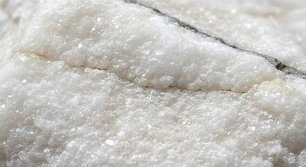 Close up shot of an aragonite formation showing crystal textures detail