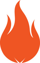 vector fire icon