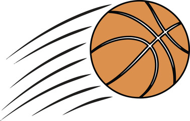 Basketball Game Illustration Collection. Professional Basketball Elements Design Set. Sport Action and Basketball Artwork. Basketball Player and Court Illustration. Modern Basketball Equipments Design