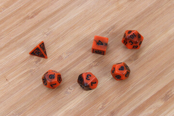 Orange Dice Overhead Bamboo 02