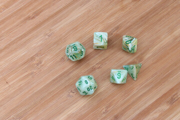 Green Dice Overhead Bamboo 01