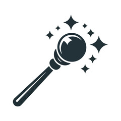 magic wand icon vector illustration