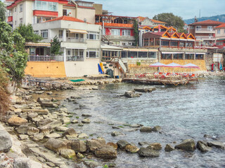 Amasra, a tourist resort town in Bartın province