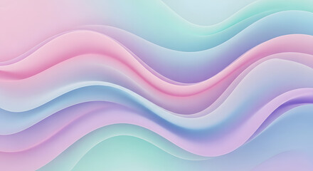 Obraz premium Ethereal surreal abstract composition featuring translucent layers, photorealistic lighting, and soft shadows, ideal for creative digital projects.