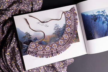 Silianka - Ukraine necklace from beads