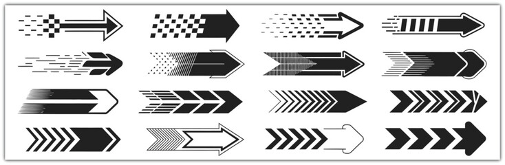 Racing stripes, checkered patterns and flag, motorsport tuning