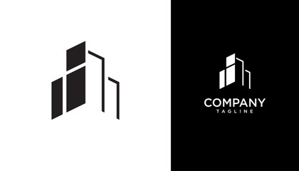 Letter i logo design template. Monogram i logo icon
