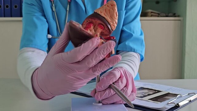 Understanding the human kidney model for educational purposes in a healthcare setting