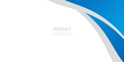 Abstract blue wavy business style background. Modern trendy design in Vector Illustration