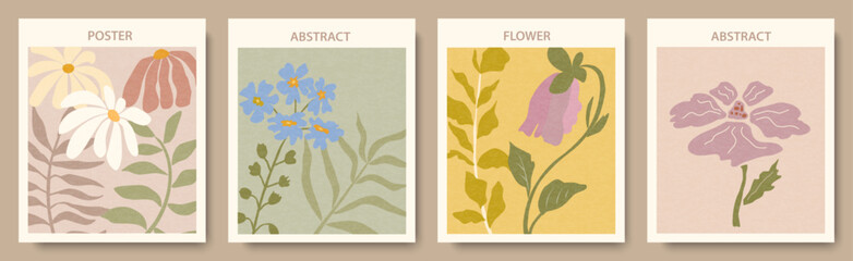 Abstraction with flowers 12