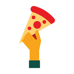 hand holding a piece of cheese