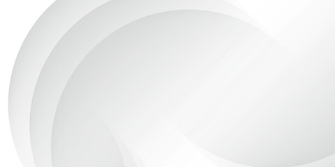 Gray line background curve element with white space for text and message design. modern creative trendy design