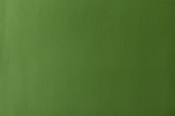 Texture of genuine leather, artificial leatherette green background