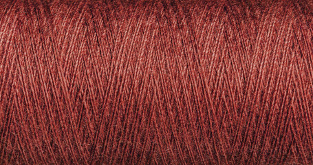 Red Thread Texture with Weave for Versatile Design Projects