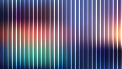 Vibrant abstract background with vertical lines and colorful gradient effect
