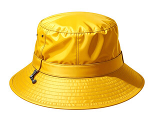  yellow bucket hat PNG transparent 