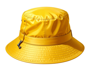  yellow bucket hat PNG transparent 