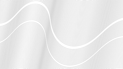 Captivating abstract wave pattern creates dynamic visual flow with modern, clean lines for design backgrounds and concepts.