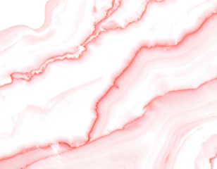 Abstract pink & white veined agate slab texture. Translucent layers create wavy patterns on an uneven white and black border