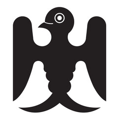 Obraz premium 家紋 雀