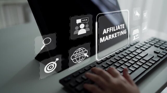 Affiliate marketing connects brands and marketers. Marketing through affiliate links drives sales. Affiliate programs reward. Digital marketing and affiliate strategies boost online revenue. Muxer
