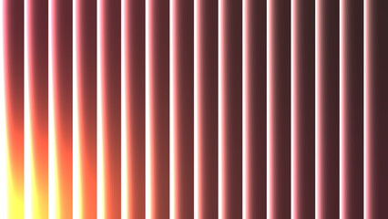 Illuminated Vertical Bars Gradient Background with Warm and Cool Tones Perfect for Modern Design and Abstract Art Projects Creating Dynamic Visuals and a Sense of Depth