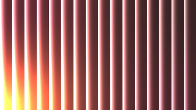 Illuminated Vertical Bars Gradient Background with Warm and Cool Tones Perfect for Modern Design and Abstract Art Projects Creating Dynamic Visuals and a Sense of Depth