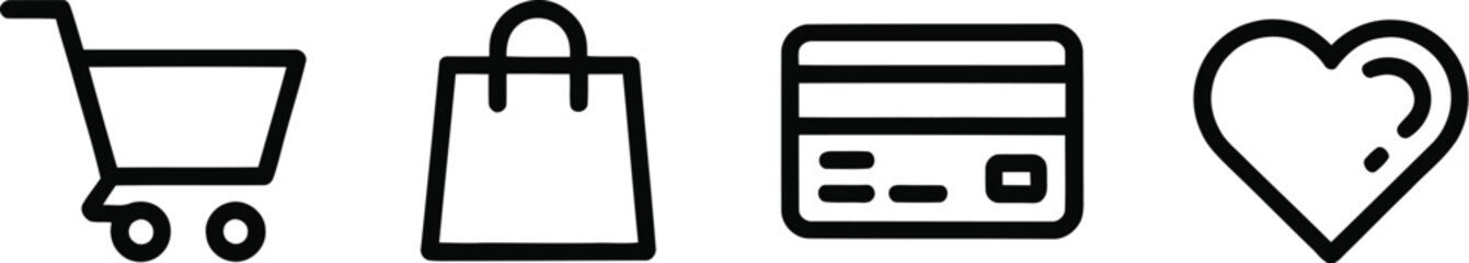 Shopping E-commerce Like Payment Icon Symbol