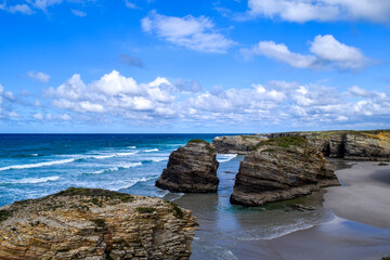 Fototapeta premium Acantilados en la Costa de Galicia