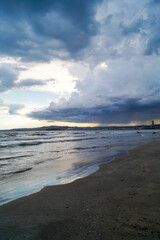 The sparkling clear waters of the Mediterranean seen from D&ouml;rtyol, Hatay.